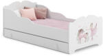 Kobi Gyermekágy Anna 160x80 fiókkal - Lány egyszarvúval