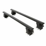  2 darabos keresztrúd készlet, kompatibilis a SKODA FABIA 2 2007-2014 modellekkel, HATCHBACK fekete színben