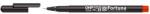 Fortuna OHP Marker - Permanens Filctoll - Piros - 0.3mm (26527)
