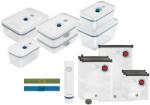 Zwilling Fresh & Save 4x Vákuum Üveg ételtároló + 10x Vákuum Műanyag tasak (13 db) (36815-016-0)