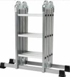 ROTOR Alumínium összecsukható létra 4x3 KMP403B