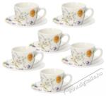 Tognana IRIS AUDREY kávéscsészekészlet csészealjakkal, 6 db, 80 ml