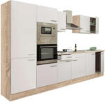 Leziter Yorki Konyhabútor - Sonoma Tölgy/Fehér - 300 cm