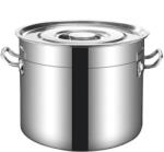 Rosberg Fazék fedővel Rosberg R51211C60S, 94 l, 60x34 cm, Inox