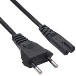 Akyga AK-RD-04A Tápkábel 0, 5m Fekete (AK-RD-04A)