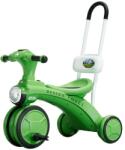 Flippy KeepHome gyerek tricikli, pedálozás, tolás, fények és hangok, csúszásmentes pedálok, kemény anyag, tárolókosár, 18 hónapos kor felett, 80x40x52 cm, zöld
