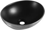 Mexen Elza Mosdó - Fekete Matt/Ezüst - 40x33 cm (5907709156517)