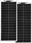  Rugalmas napelemkészlet, 24% -os hatékonyság, könnyű kialakítás, 200W Solarpanel