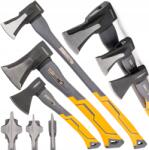 Powermat Fejsze Készlet Fejsze Hasító Fejsze 3 Db-os (Powermat PM-SKC-Z3M / PM0972)