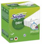Swiffer Dry Törlőkendő Utántöltő Száraz Felmosóhoz Összegyűjti A Port Szőrt Piszkot 36 Db (247483)