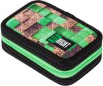ST.RIGHT Penar școlar echipat St. Right Pixel Cube - Cu 3 fermoare (666902) Penar