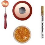  Zsákó viaszpálca, retro kialakítás, átlátszó viaszszemcsék, Gzz1051900110