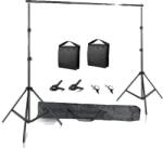  Háttérálló állvány 2m x 3m, erős támogatás, hordozható formatervezés, 2mx3m, Sandbag 2 -vel