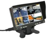 ABM Quad Kamera Monitor - 7" TFT-LCD - 4 Kamera