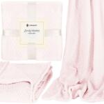 Springos meleg pléd, 70x160 cm - Rózsaszín (HA7117)