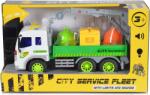 Moni Jucărie pentru copii Moni Toys - Camion cu containere și macara, 1: 16 (110385)