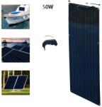  Rugalmas napelemes panel, nagy hatékonyságú 24%, könnyű és hordozható, 19, 8 V 50W