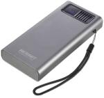VOLTCRAFT PB PD65WLCD-20000 Powerbank 20000 mAh Fast Charge, Power Delivery 2.0 LiPo Szürke/Metál