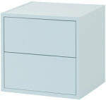 Leziter Boxie - 2 Fiókos Fali Szekrény - 40x40x37 cm, Kék