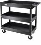 Awtools Работна количка с 3 рафта 130kg Черно (AW15090BL)