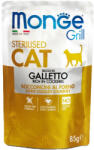 Monge Grill Cat Sterilised Kakashúsos Falatok Aszpikban 85 g (149309)