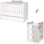 Lorelli Multi kombi ágy - White / Amber (10150570035A)