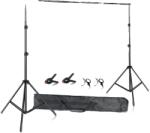  Háttérállvány, könnyű alumíniumötvözet, könnyen összeszerelhető, 2600x3000 mm, új rugalmas