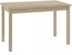 SIGNAL MEBLE Adam 140 Kihúzható Étkezőasztal Laminált Cremona Tölgy - pepita