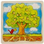 Goki Puzzle pentru copii cu mai multe straturi Goki - Copac (57522) Puzzle