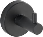WENKO 24232100-Кука BOSIO BLACK 5, 5x5, 5 cm неръждаема стомана/сребриста (WE0673)