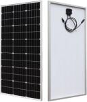  150 W-os monokristályos napelem, nagy hatékonyságú, tartós szerkezet, üveg napelem