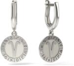 Atcom Jewelry ATCOM - Kos Csillagjegy Ezüst Fülbevaló - 12 mm