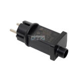Somogyi Elektronic DLA 12W hálózati adapter fényfüzérekhez, IP44, freccsenő víz ellen védett, kül- és beltéri kivitel, 31 V DC / 12 W