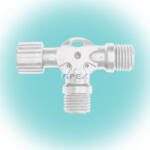 Somogyi Elektronic DLT T-elosztó fényfüzérhez, Home DLI, Home DLF termékcsaládhoz, kül- és beltéri kivitel, fehér