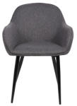  Boise Étkezőszék - Sötétszürke Szövet
