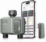 Zadabso Zadabso® öntözési/kertészeti vízidőzítő, Wifi adapter, Wifi és Bluetooth képes, 2 kimenet, 9 öntözési program, Tuya App kompatibilis, eső időzítő, elemmel működtethető