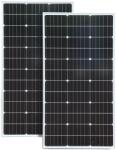 Monokristályos napelemes panel, nagy hatékonyság 23%, 1000 V max rendszer feszültsége, 200W