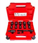 Milwaukee 1/2 10-24mm-es ütvecsavarozó dugókulcs készlet 13el Milwaukee 4932480456 (4932480456)