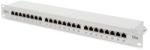 ASSMANN 19" 1U 24port Cat. 5e szürke árnyékolt Patch Panel DN-91524S (DN-91524S)