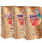Durex Real Feel latexmentes óvszerek latex nélkül 30 db (Prezerwatywy Durex real feel pogrubione 30szt)