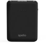 Spello zsebes PowerBank 5000 mAh fekete (9915101300238)