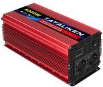  Inverter, tiszta szinuszhullám, DC 12V/24 V - AC 220V átviteli konverter, 8000W EU, 12V50Hz, Európa