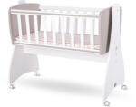 Lorelli First Dreams ringatható bölcső 105x55 - White / String New