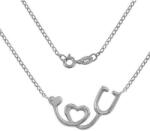  Sztetoszkóp medál nyaklánccal, több hosszúságban arany ékszer