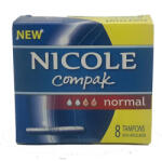  Applikátoros Tampon Nicole Compak 8 Darabos Normál