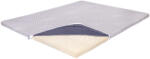 Ortopedicus Topper ortopéd matrac 90x200 - latex 5, 5 cm, ezüst ion tasak