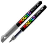 M&G Marker acrilic M&G MOCALO, vârf pensulă - Gri închis 912