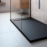 Radaway Teos F 140x90 cm szögletes öntöttmárvány zuhanytálca, antracit HTF14090-64 (HTF14090-64) - benedekszerelveny