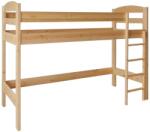 Komforttéka Zénó Galériás Ágy - Tömör Fenyőfa - Gyermekszoba