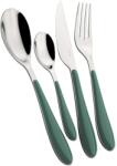 Casa Bugatti Gioia Evőeszközkészlet - 6 személyes - Sötétzöld